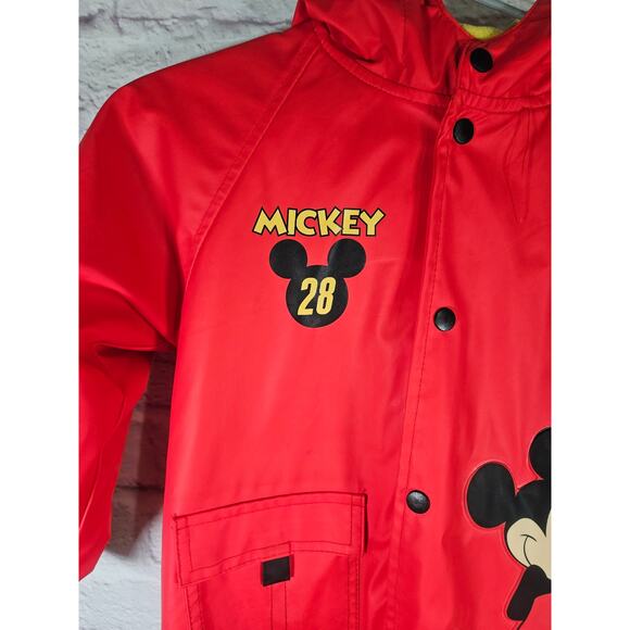 Western Chief Boys Mischievous Mickey Rain Coat and Mickey Mouse Umbrella Sz 5 - Picture 4 of 15